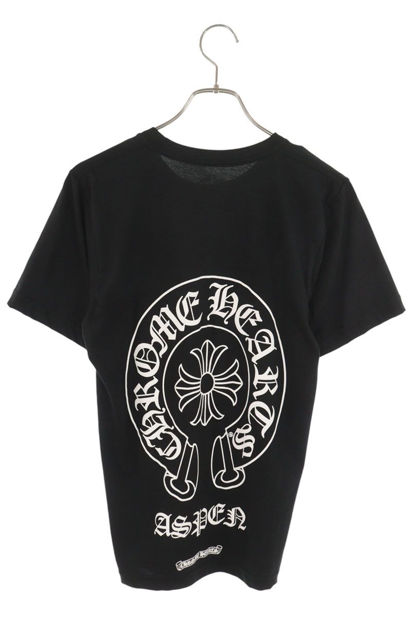 Chrome Hearts Aspen Ltd Back Horseshoe T-Shirt Black Size XS