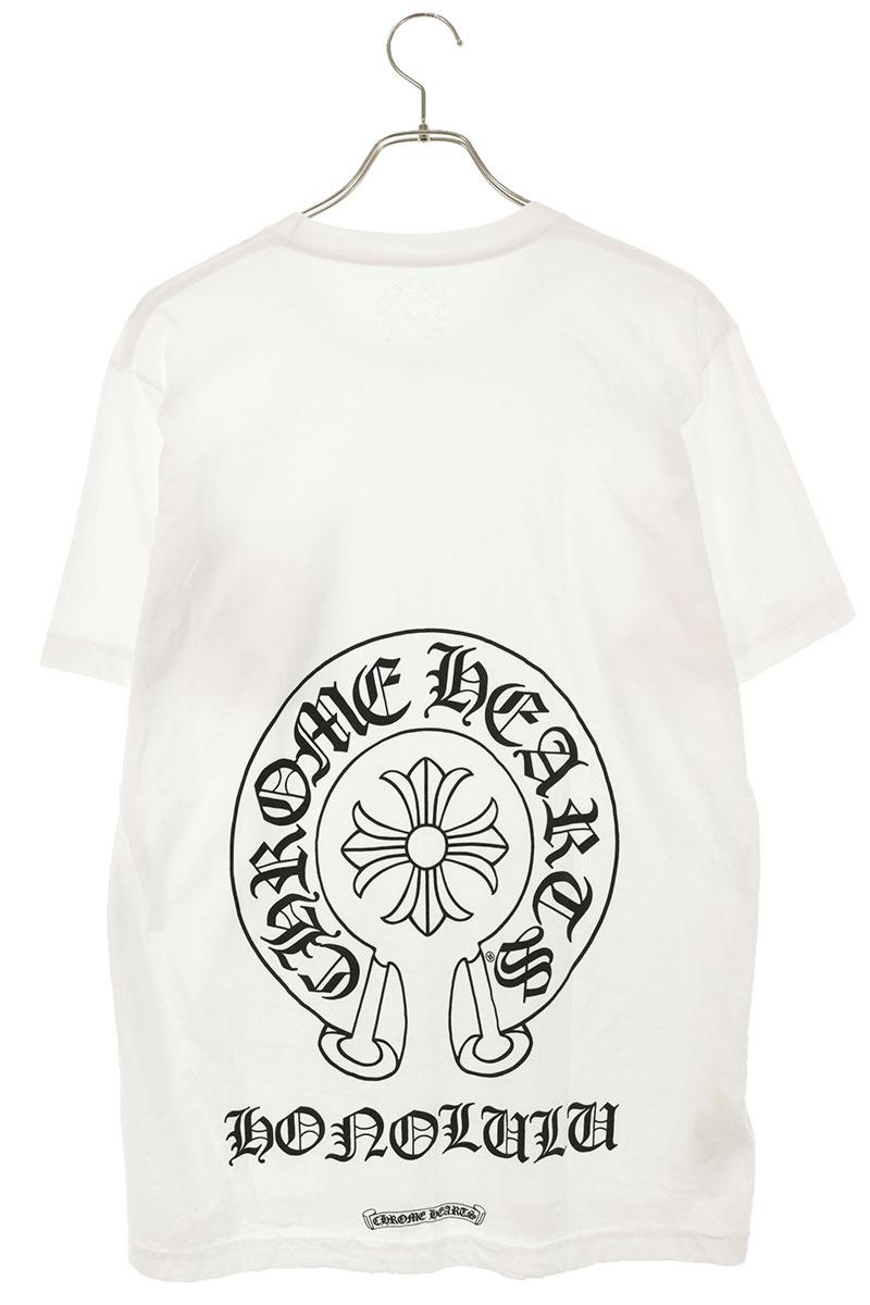 Chrome Hearts Honolulu Ltd Back T-Shirt White Size L