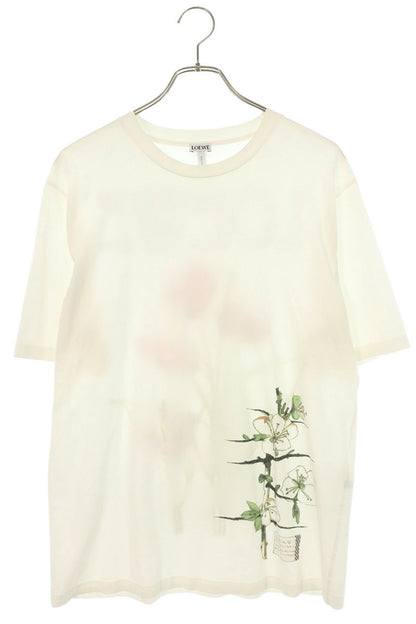 LOEWE Back Print T-Shirt White Size L
