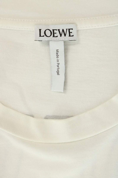 LOEWE Back Print T-Shirt White Size L