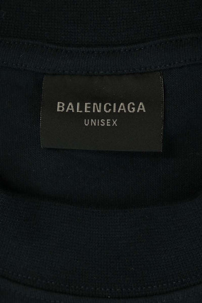 BALENCIAGA 25AW BB Logo Medium Fit T-Shirt Black Size M