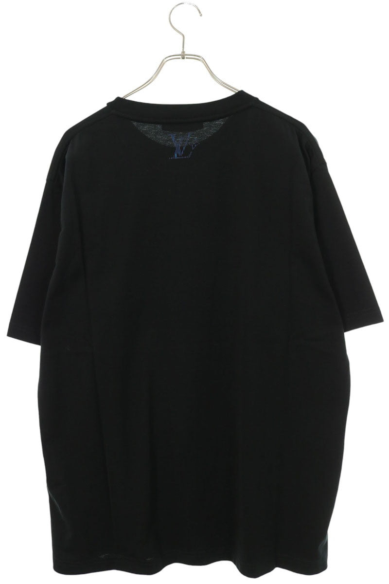 LOUISVUITTON Iridescent LV Birds T-Shirt Black Size XXL