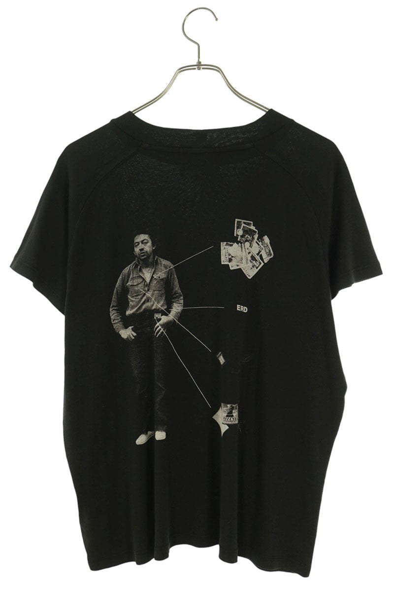 ENFANTS RICHES DEPRIMES Vintage Wash T-Shirt Black Size S