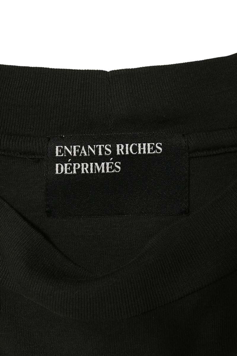 ENFANTS RICHES DEPRIMES Vintage Wash T-Shirt Black Size S