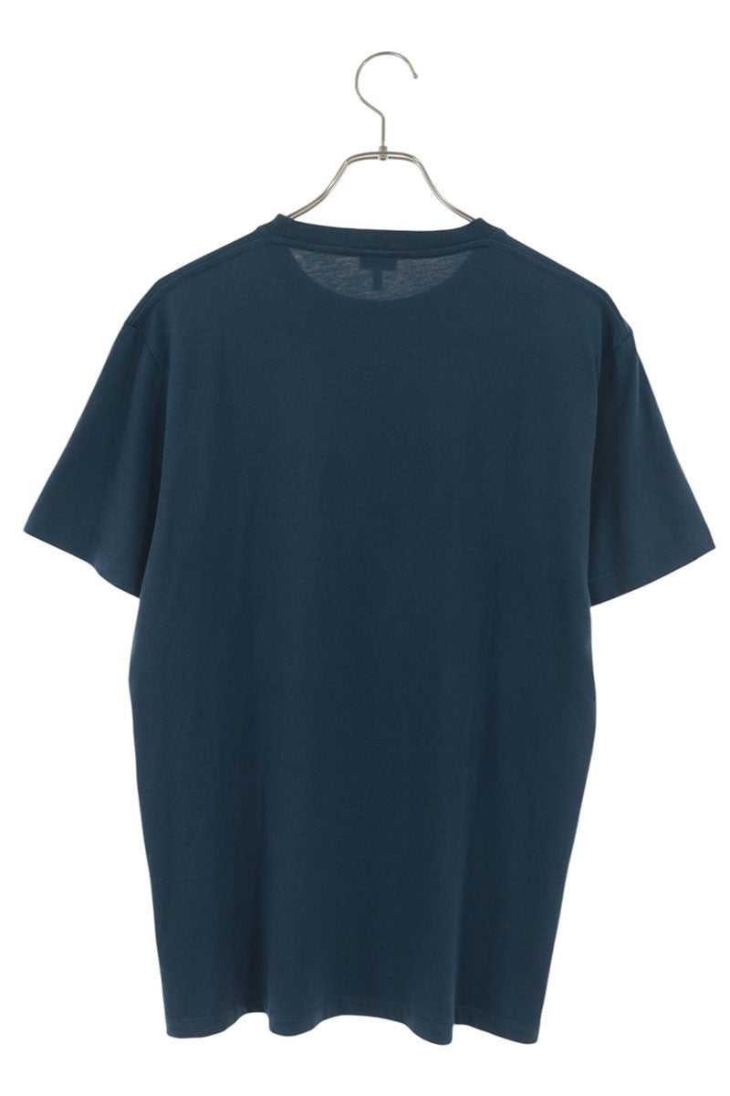 LOEWE Anagram Embroidered T-Shirt Blue Size S