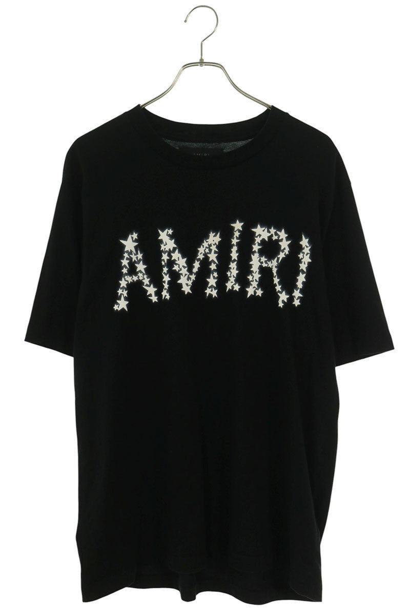 AMIRI Star Logo Print T-Shirt Black Size L