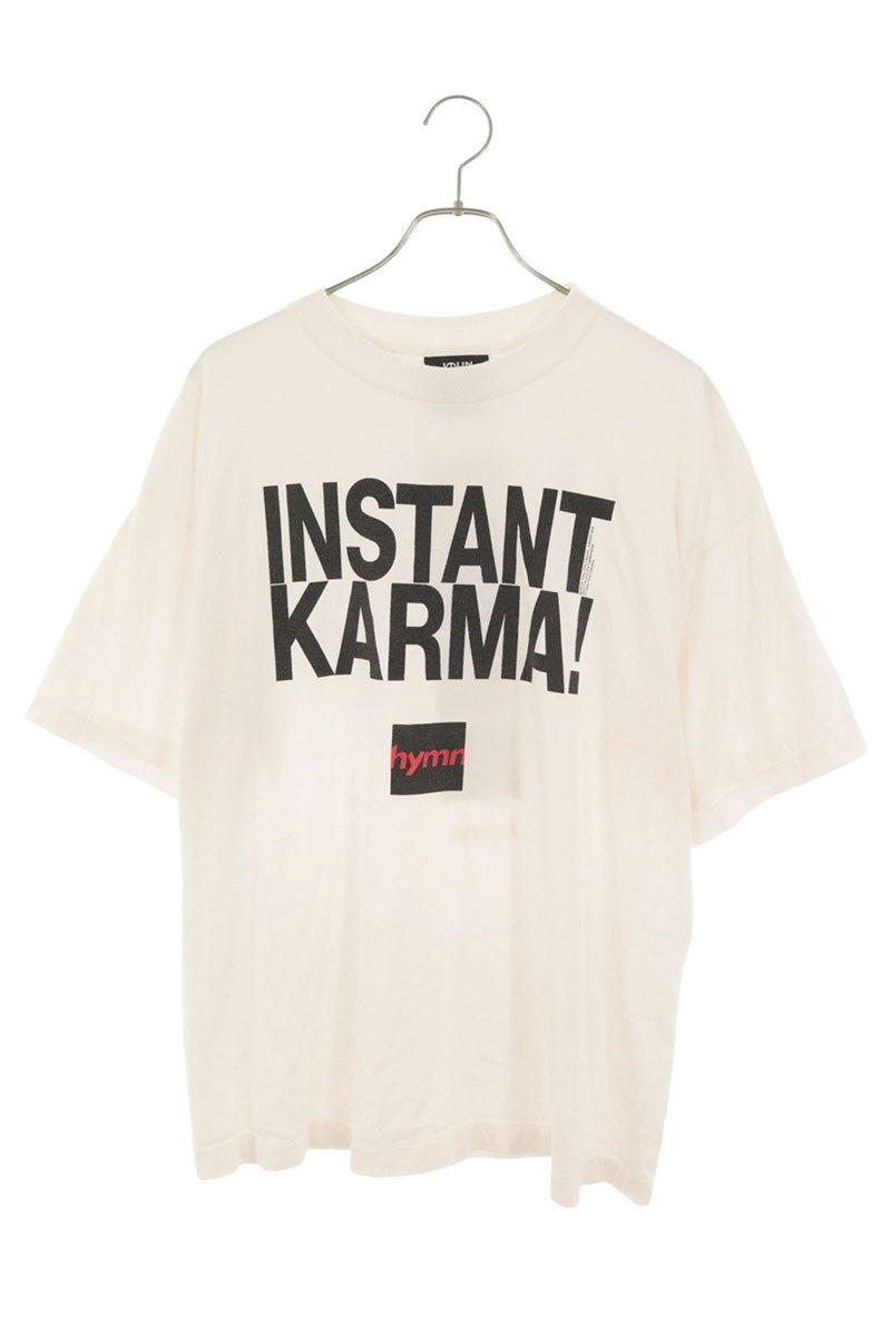 SAINT MICHAEL Instant Karma T-Shirt White Size L