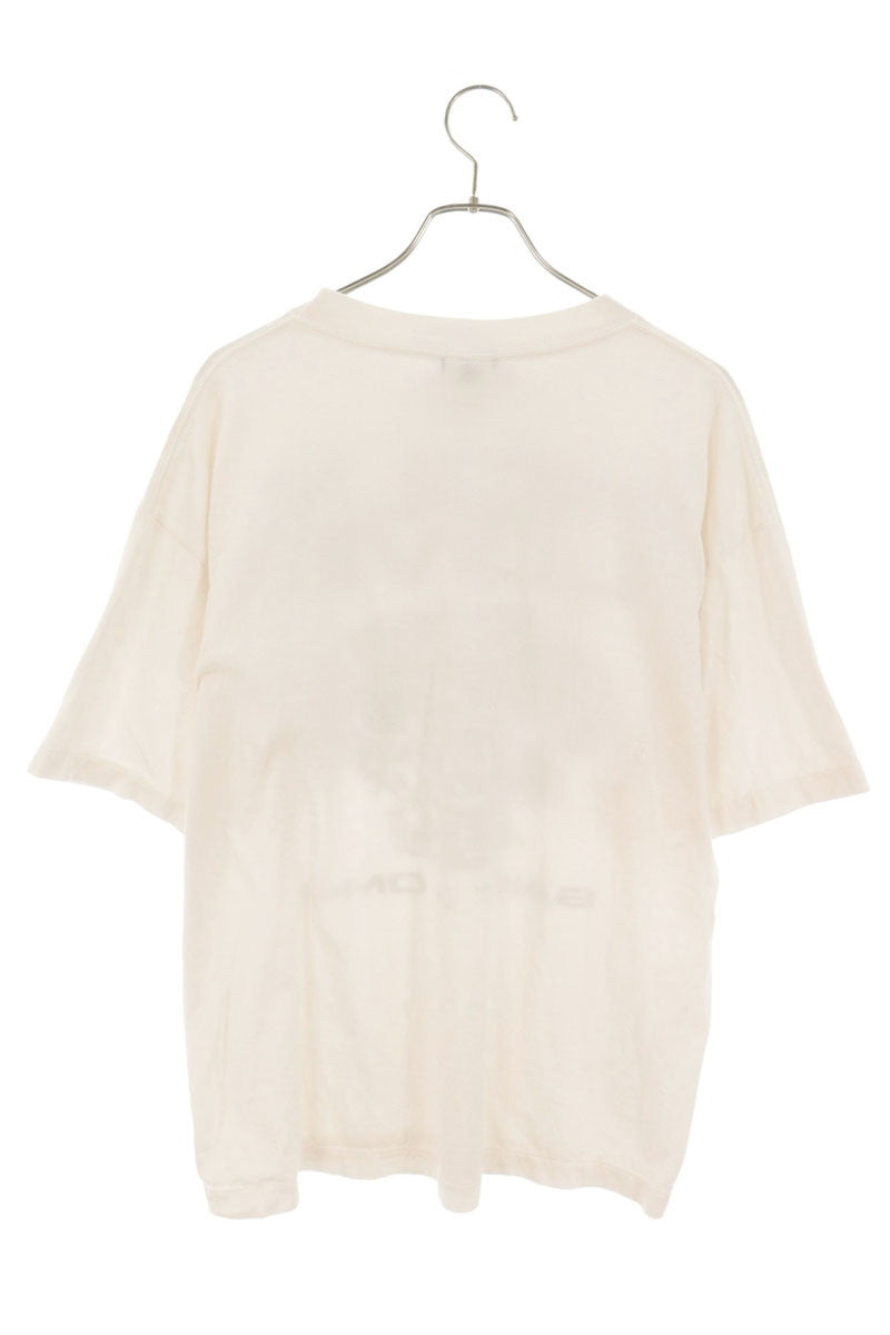 SAINT MICHAEL HOLY LOVE Cotton T-Shirt White Size L
