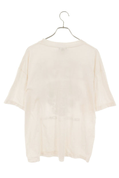 SAINT MICHAEL HOLY LOVE Cotton T-Shirt White Size L