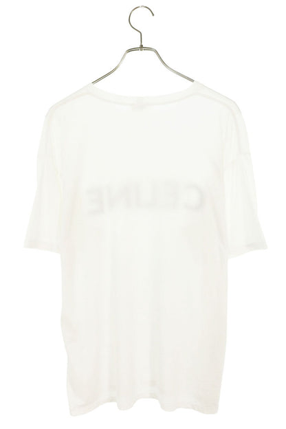 CELINE Cotton Studs Logo Print T-Shirt Size S