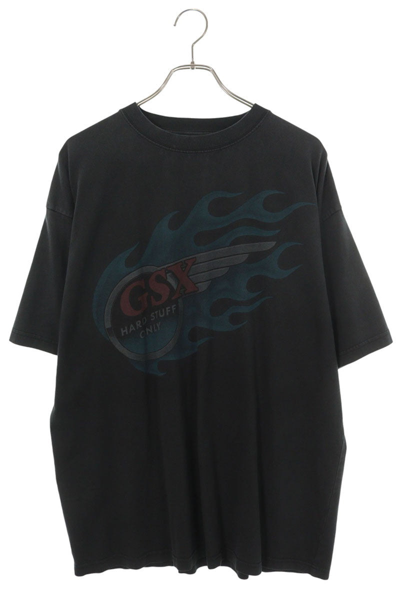 GOD SELECTION XXX 26SS Vintage Logo T-Shirt Black Size XL
