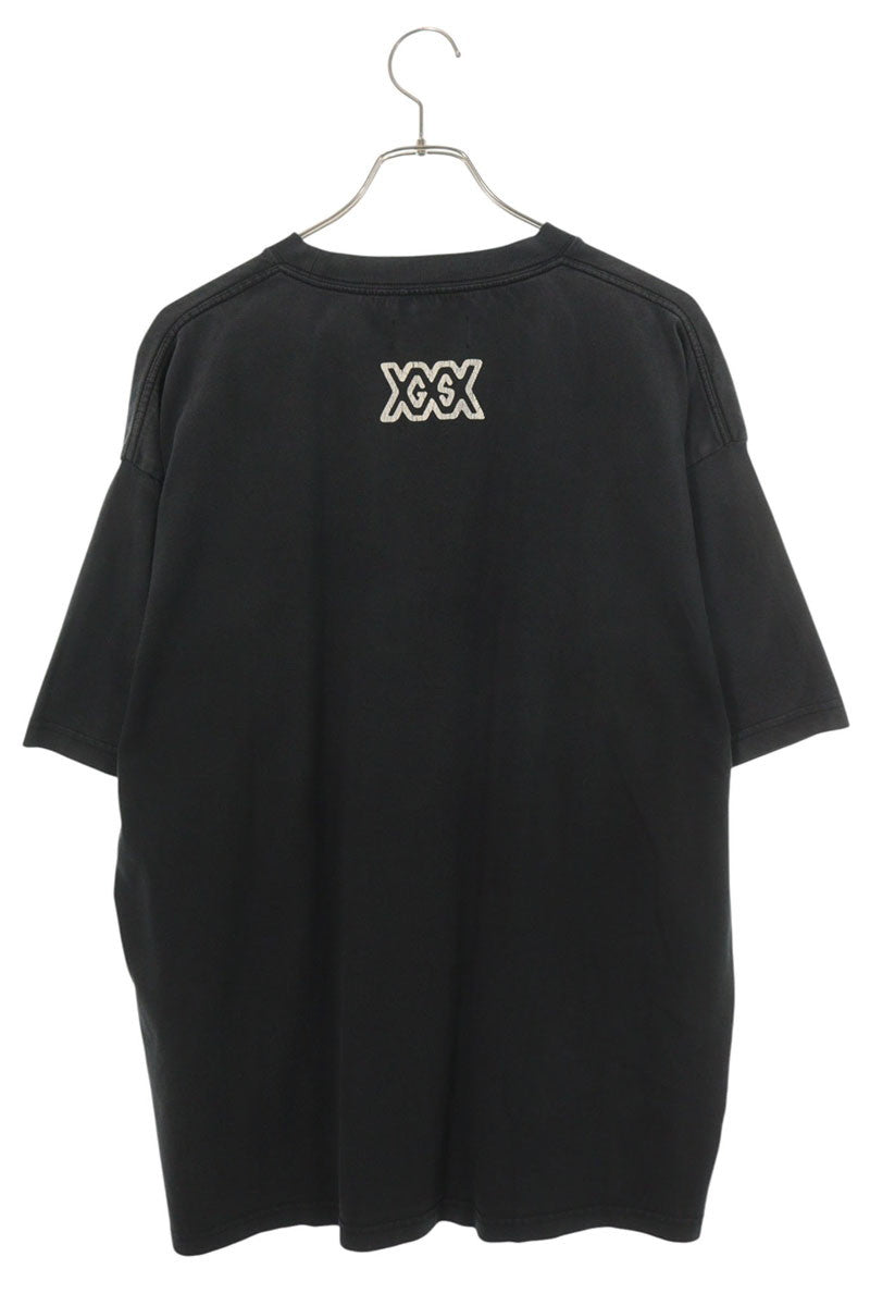 GOD SELECTION XXX 26SS Vintage Logo T-Shirt Black Size XL