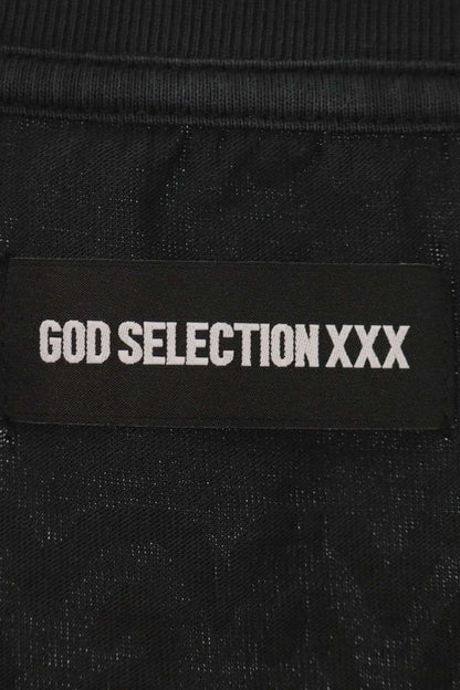 GOD SELECTION XXX 26SS Vintage Logo T-Shirt Black Size XL