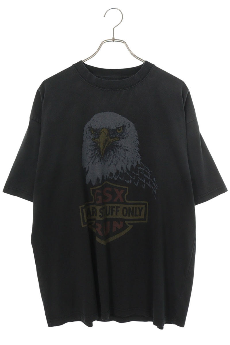 GOD SELECTION XXX 26SS Vintage Logo T-Shirt Black Size XL