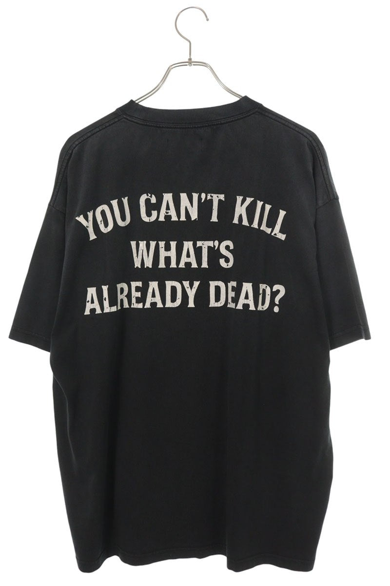 GOD SELECTION XXX 26SS Vintage Logo T-Shirt Black Size XL