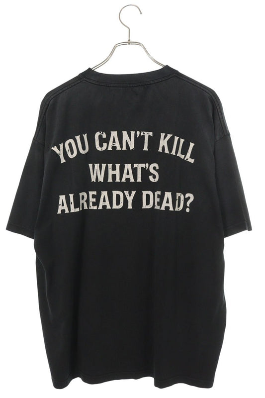 GOD SELECTION XXX 26SS Vintage Logo T-Shirt Black Size XL
