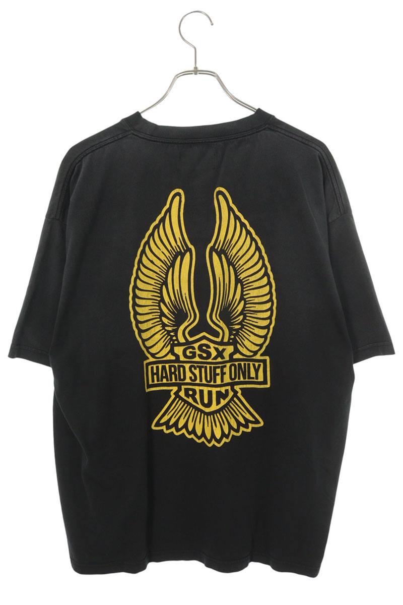GOD SELECTION XXX 26SS Vintage Logo T-Shirt Black Size XL