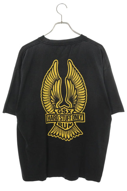 GOD SELECTION XXX 26SS Vintage Logo T-Shirt Black Size XL