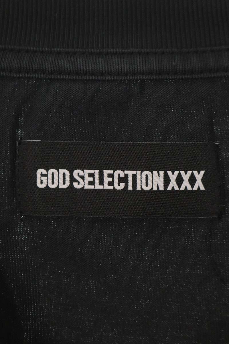 GOD SELECTION XXX 26SS Vintage Logo T-Shirt Black Size XL