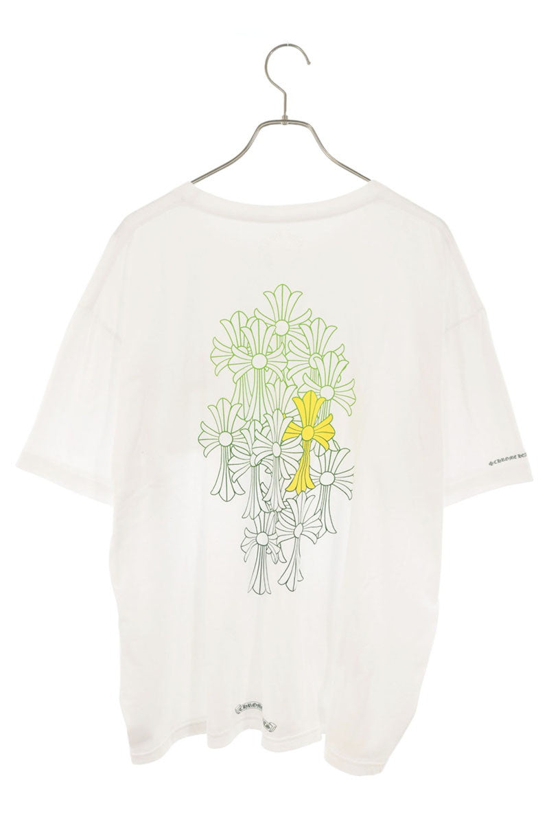 Chrome Hearts Cemetery Gradient T-Shirt White/Green Size XXL