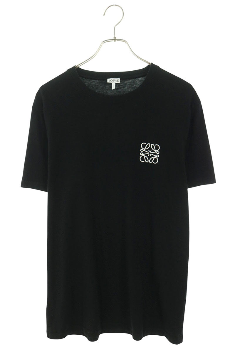 LOEWE Anagram Embroidery T-Shirt Black Size M
