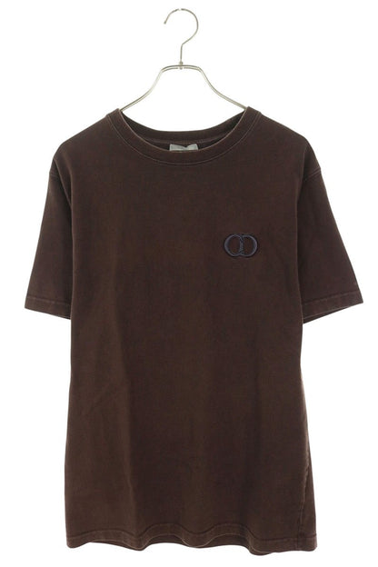 DIOR CD Icon Cotton T-Shirt Brown Size M