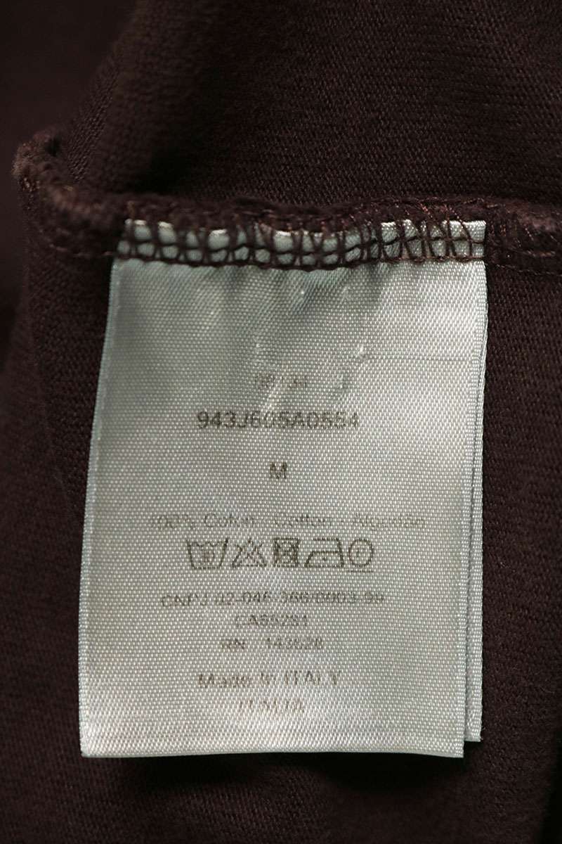 DIOR CD Icon Cotton T-Shirt Brown Size M