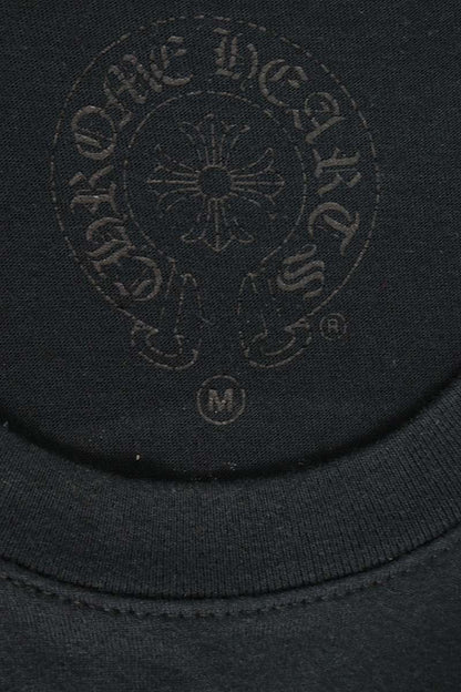 Chrome Hearts CH Plus Print Cotton T-Shirt Black Size M