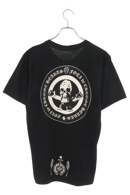 Chrome Hearts Foti Harris Print Cotton T-Shirt Black Size M