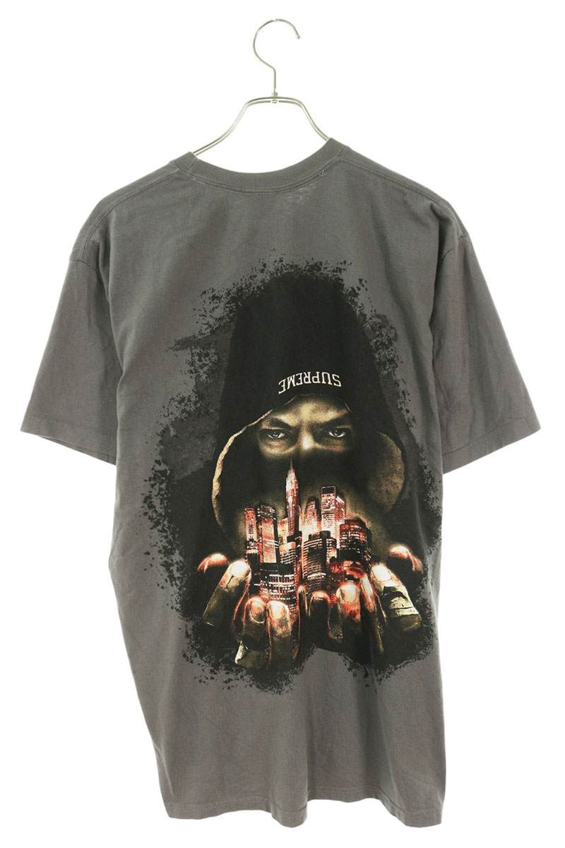 SUPREME 23AW Fighter Back Print T-Shirt Size L