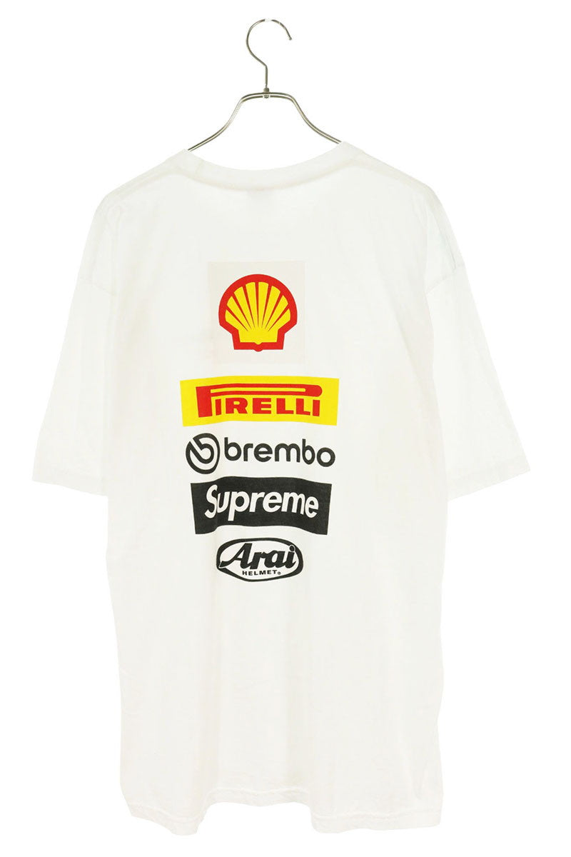 SUPREME 23AW Ducati Logos Print T-Shirt Size XL