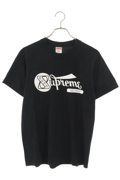 SUPREME Record Print T-Shirt Black Size S