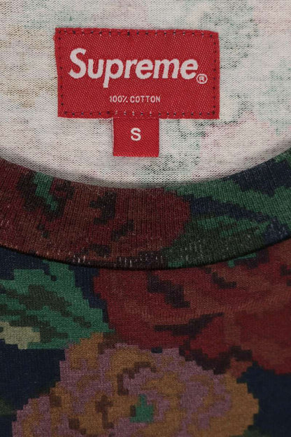 SUPREME Floral Small Box Logo T-Shirt Size S
