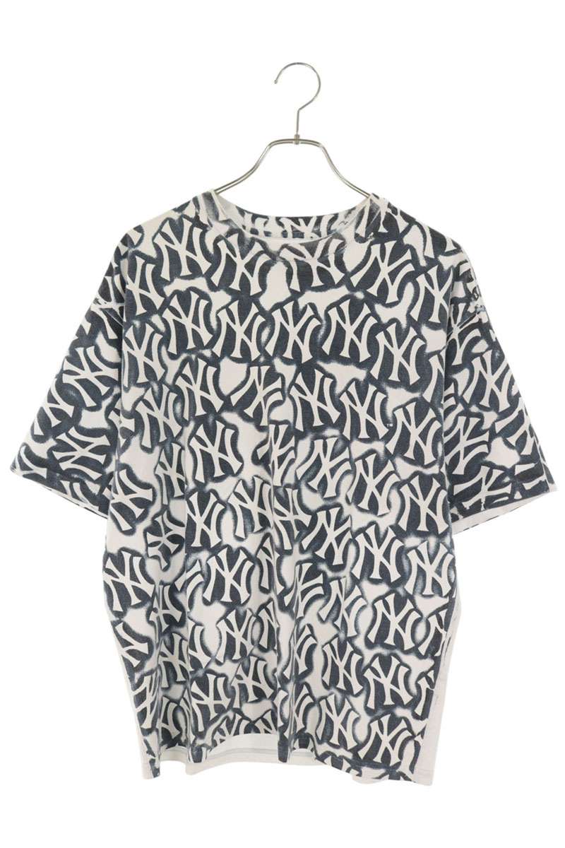 SUPREME Yankees Airbrush All-Over Logo T-Shirt Size S
