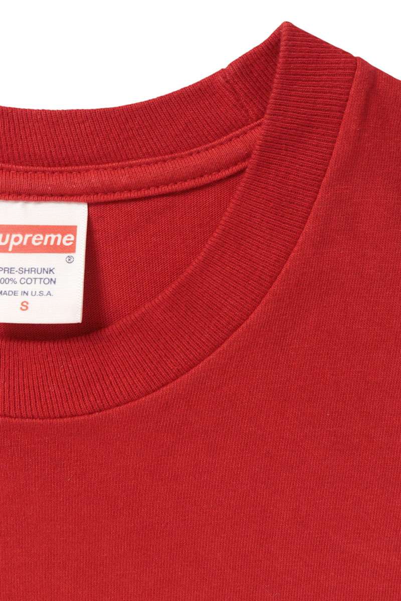 SUPREME KAWS Chalk Box Logo T-Shirt Red Size S