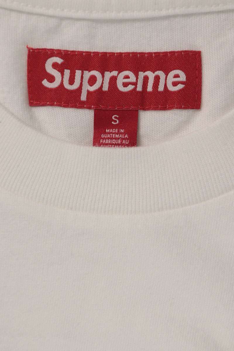 SUPREME Monster Embroidered T-Shirt White Size S