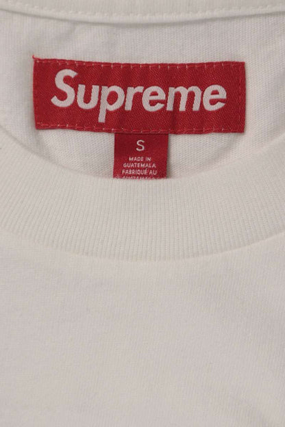 SUPREME Monster Embroidered T-Shirt White Size S