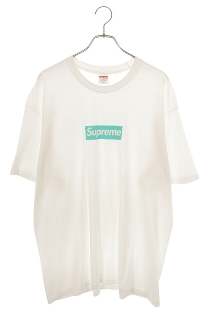 SUPREME x Tiffany Box Logo Tee White/Blue Size XL