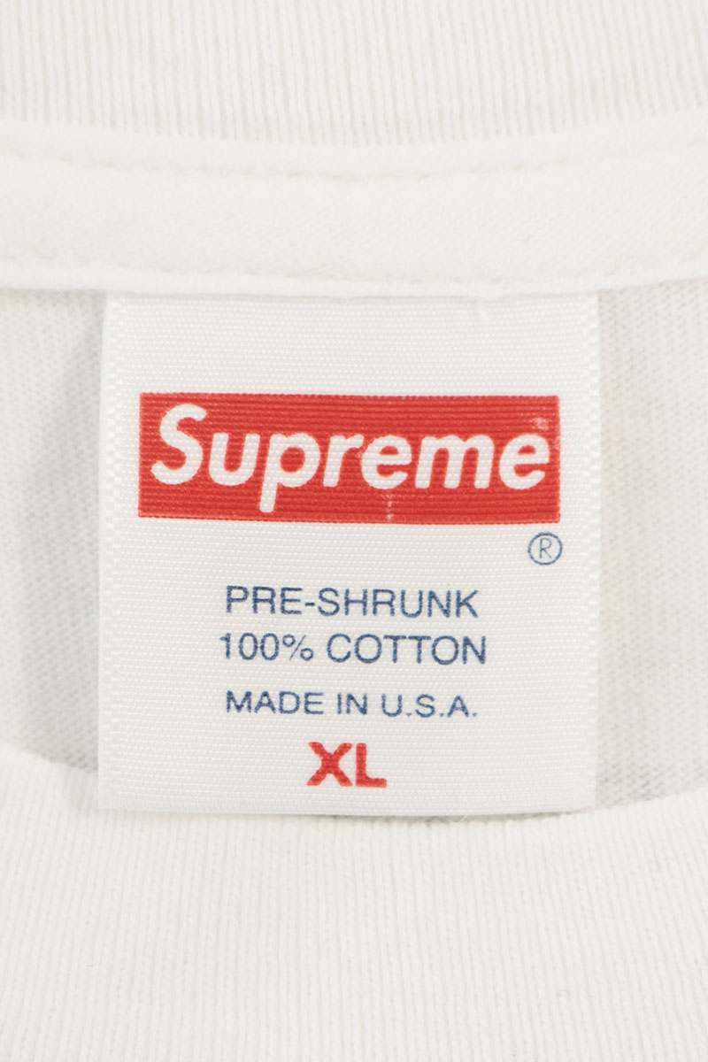 SUPREME x Tiffany Box Logo Tee White/Blue Size XL