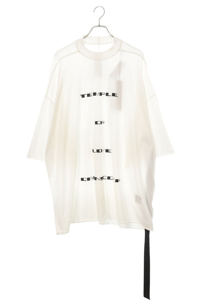 DRKSHDW 26SS Message Print Tommy Tee White/Black Size UNI