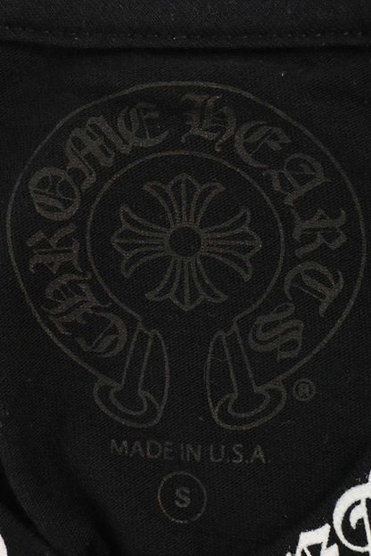 Chrome Hearts Neck Logo Print Tee Black Size S