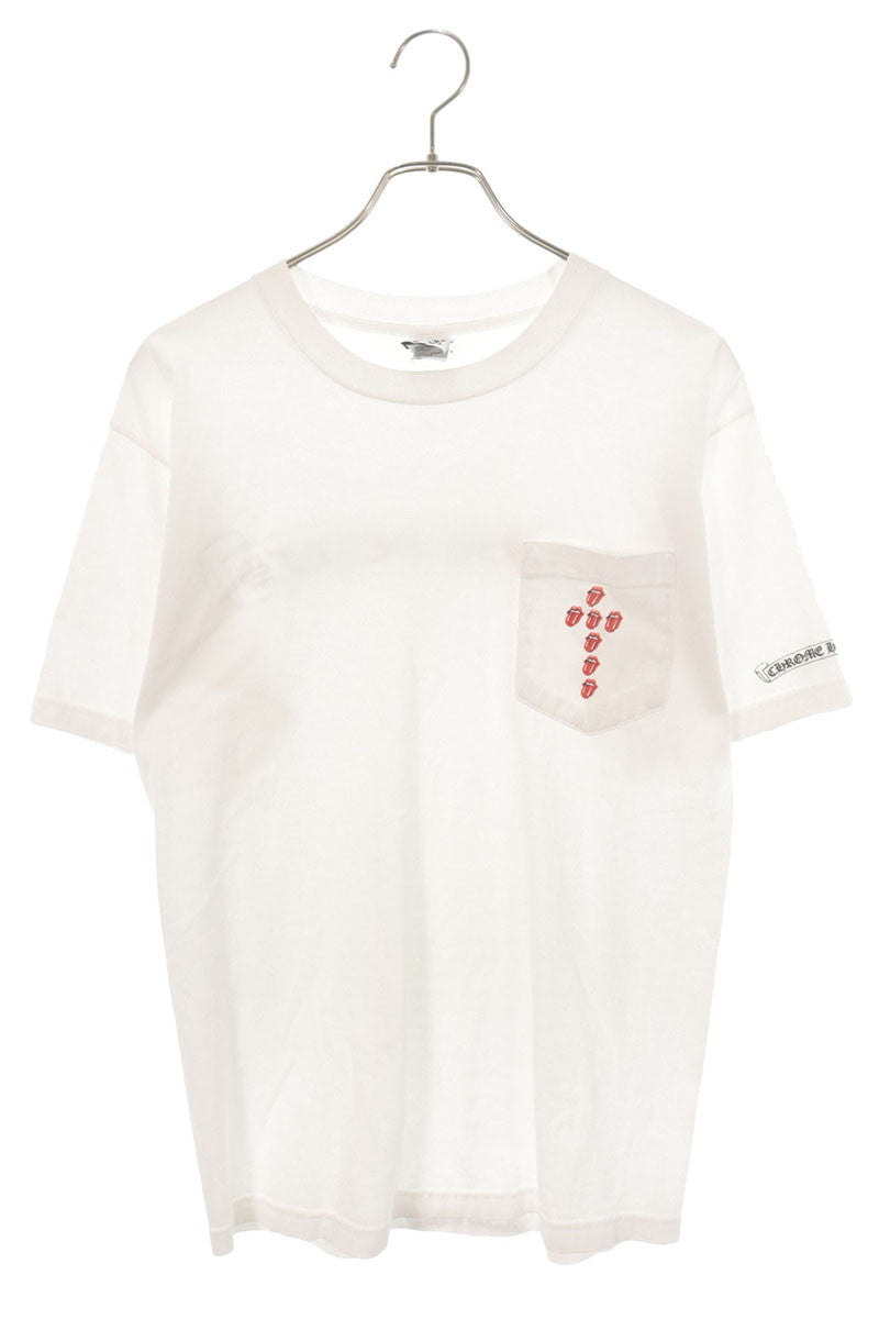 Chrome Hearts Lip & Tongue Print Tee White Size M