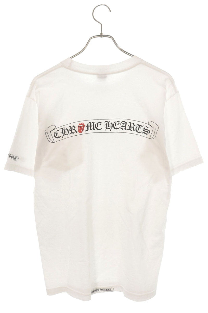 Chrome Hearts Lip & Tongue Print Tee White Size M
