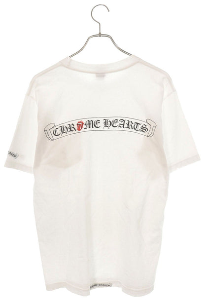 Chrome Hearts Lip & Tongue Print Tee White Size M