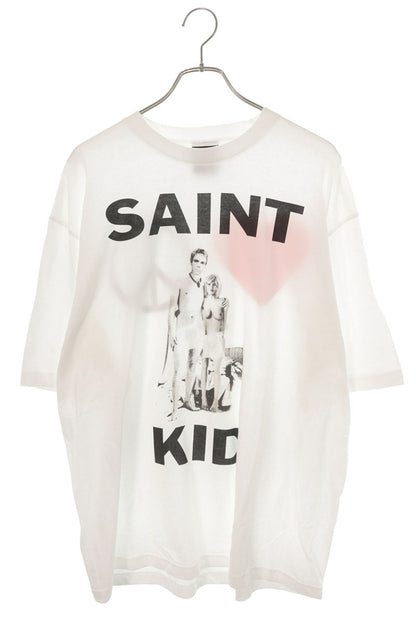 SAINT MICHAEL 23AW The Kid LAROI Print Tee White Size XL