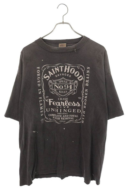 SAINT MICHAEL x NEIGHBORHOOD 25SS Tee Gray Size XL