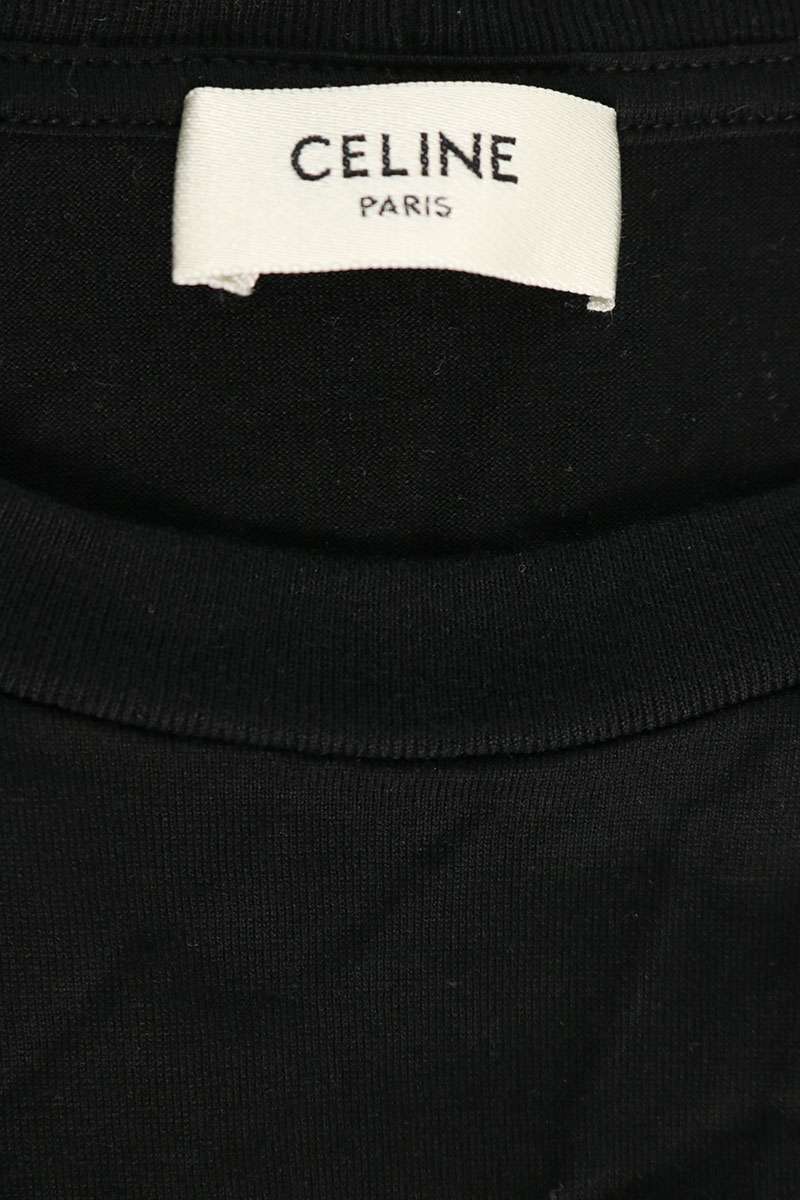 CELINE 38AW Logo Print T-Shirt Size M