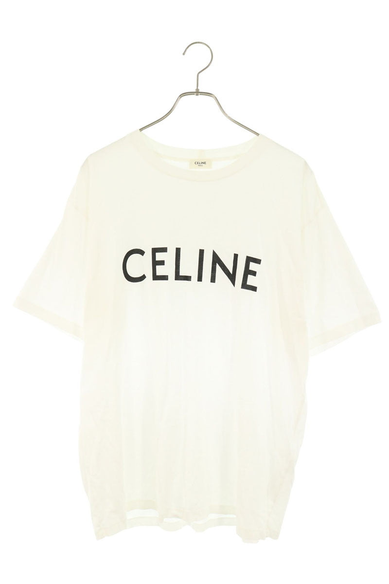 CELINE Logo Print T-Shirt Size M