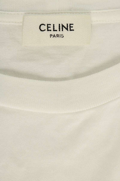 CELINE Logo Print T-Shirt Size M