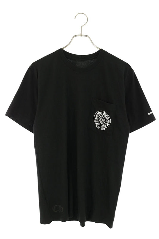 Chrome Hearts Black White Horseshoe Print T-Shirt Size M